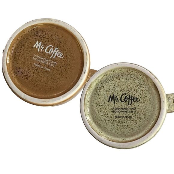 Mr. Coffee Collector 4 Piece Gibson Americana Coffee Mugs Cups & Spoons - Picture 4 of 6